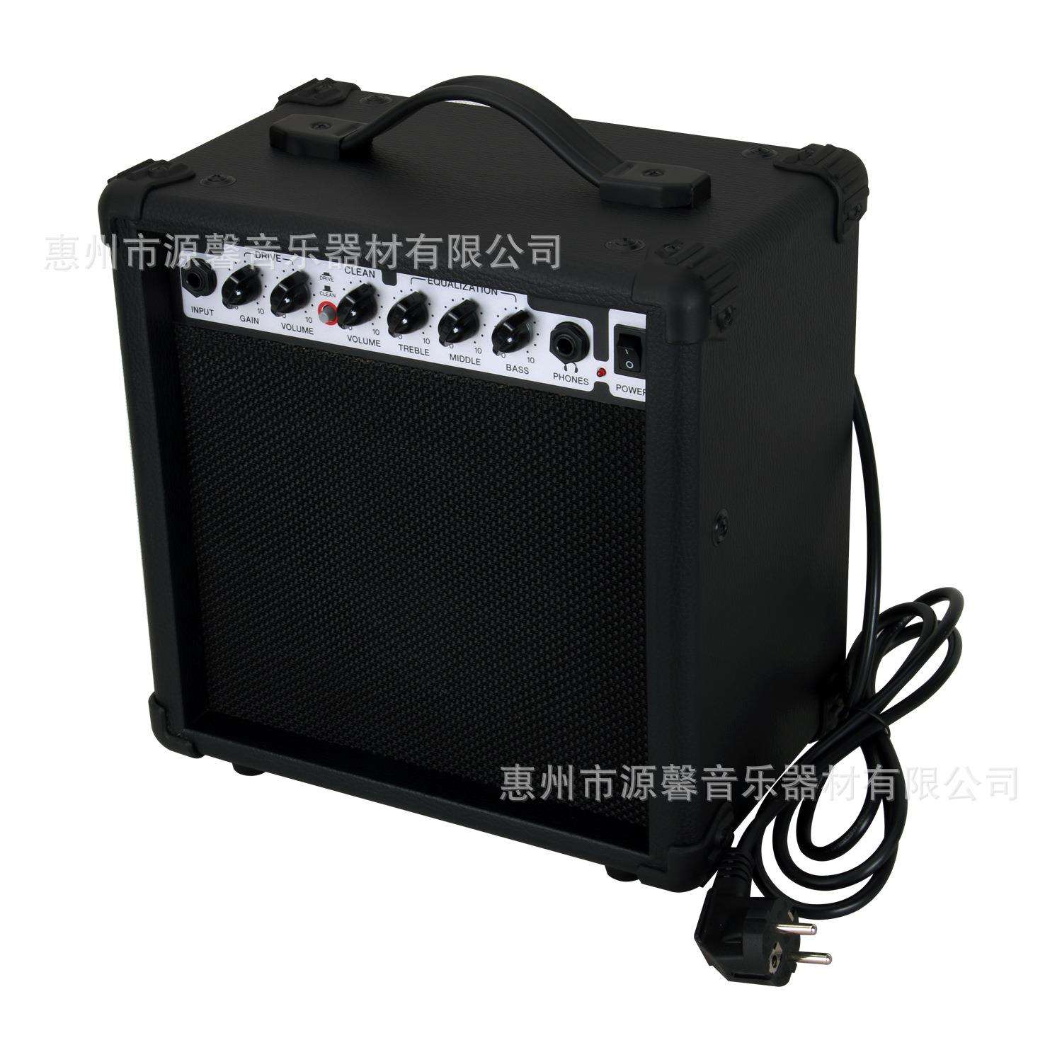 源馨GA-15电吉他音箱贝斯吉他音响15W音箱