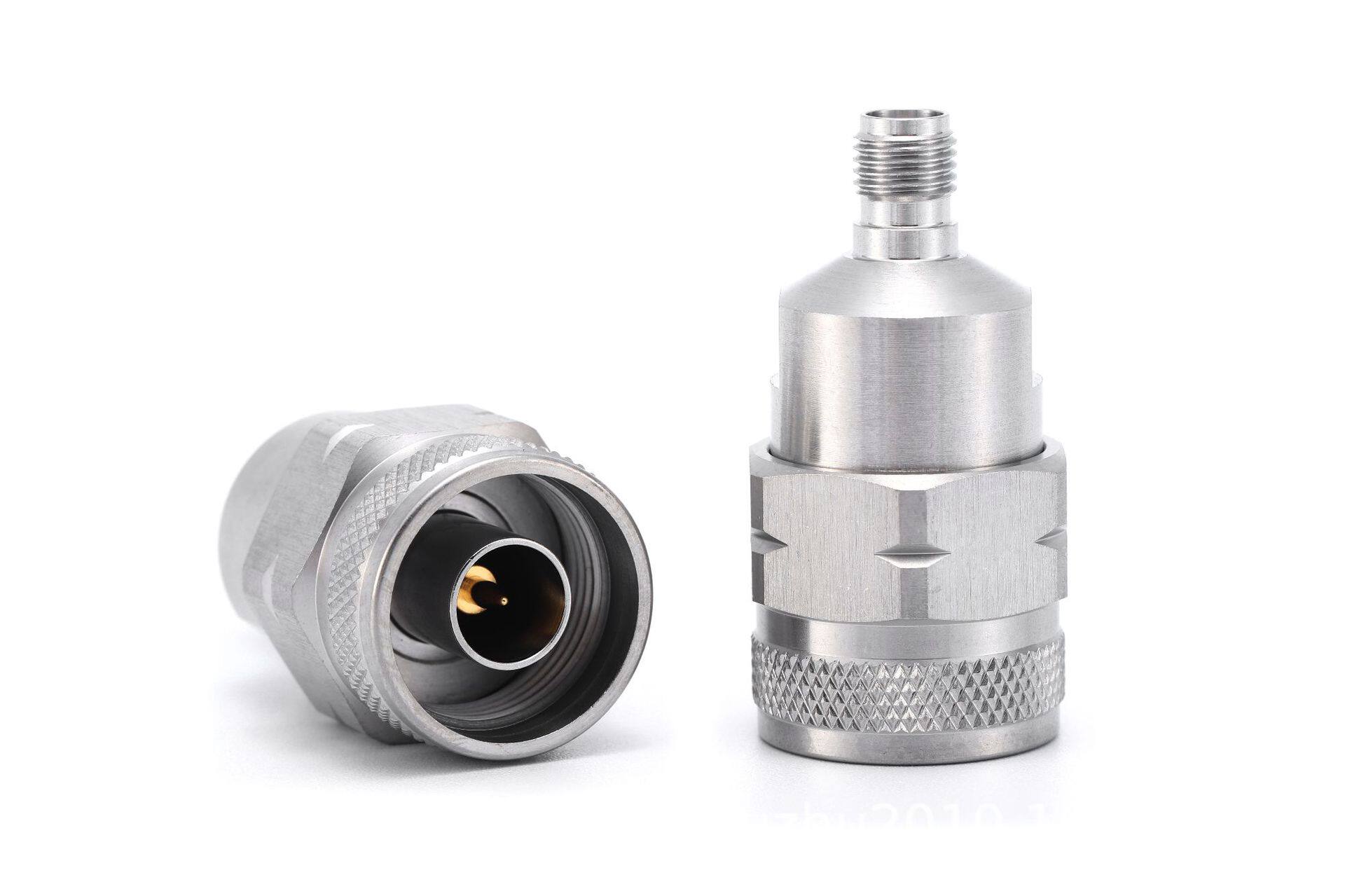 毫米波连接器N/SMA（3.5）-JKG不锈钢高频转接头18G驻波比1.1
