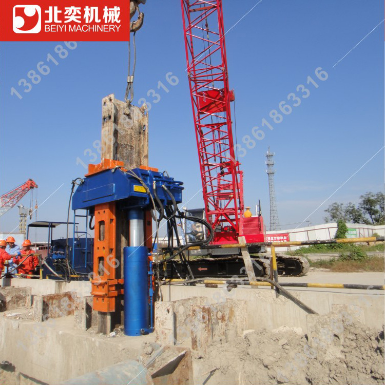拔桩机 拔出工法H型钢专用 型钢拔桩机械