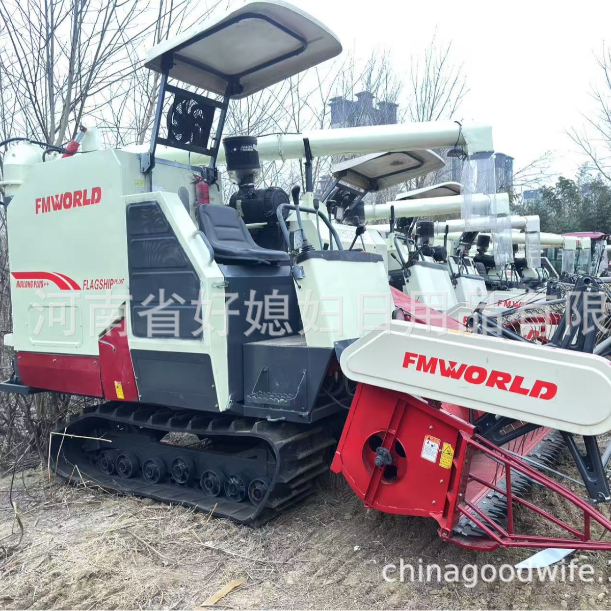 High precision used FMWORLD RUILONG PLUS++ combine harvester
