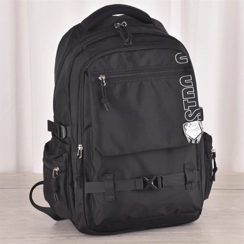 大容量双肩包男2025新款初高中学生书包女撞色大学生电脑旅行背包