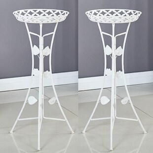 三脚架花架欧式 家用阳台吊兰绿萝置物架 室内客厅铁艺花盆架落地式