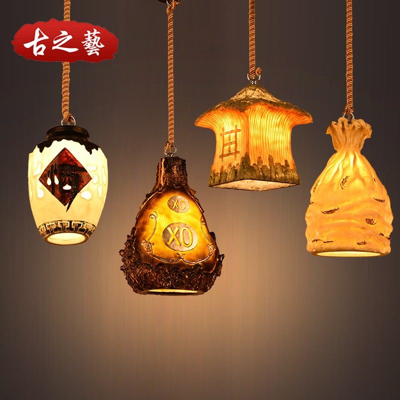 美式创意复古酒吧吧台树脂酒瓶单头吊灯网咖咖啡厅餐厅艺术个性灯,家装灯饰光源,床头/玄关/吧台/过道吊灯,淘宝优惠券,粉丝福利购,淘宝优惠卷