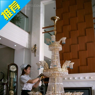 别墅复式楼w吊灯升降器150/250公斤 全自动P酒店大型水晶灯具升降