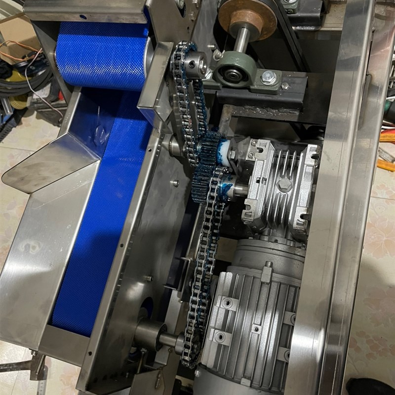 801切菜机配件刀片齿轮N链条 输送带定做