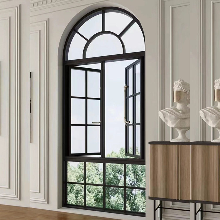 厂家法式窗户复古玻璃门固定加平开门隔音玻璃双开门平开窗拱形门,全屋定制,铝合金窗,淘宝优惠券,粉丝福利购,淘宝优惠卷