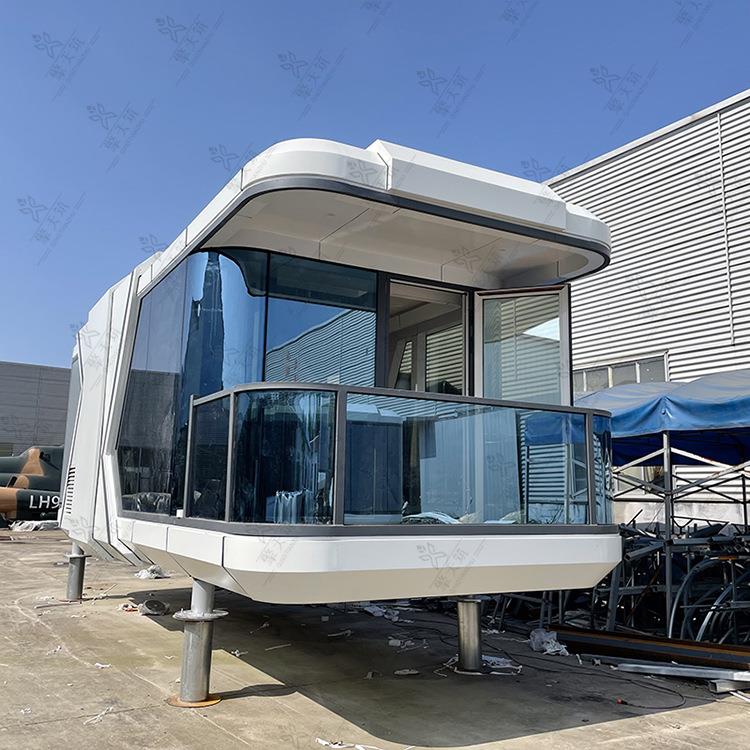 户外太空舱民宿网红科技感体验式可移动住宿酒店包设计包施工
