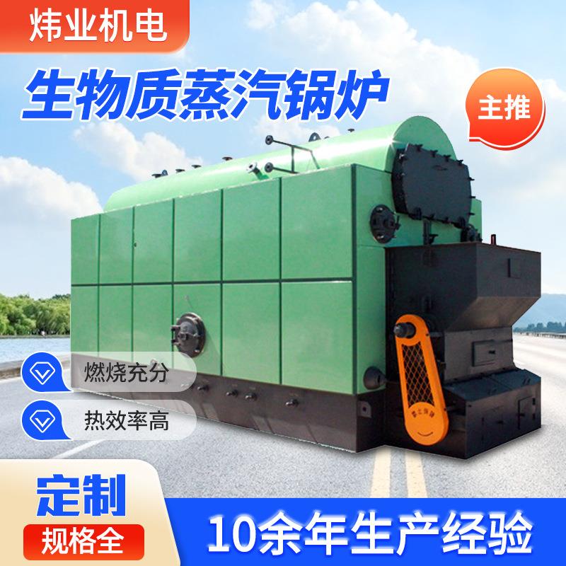 生物质蒸汽锅炉食品加工1-4吨生物质热水锅炉生物质蒸汽发生器