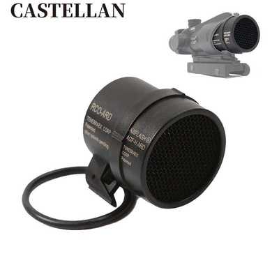 蜂窝保护盖ACOG瞄准镜保护罩防尘罩 killflash网罩防护盖目镜盖