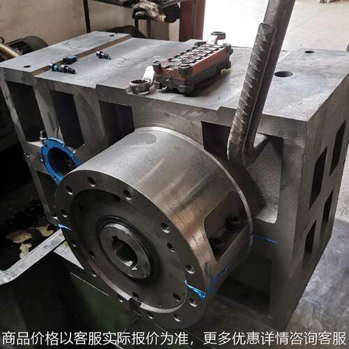 112精密磨齿推力轴承塑料橡胶挤出机专用硬齿面齿轮减速机