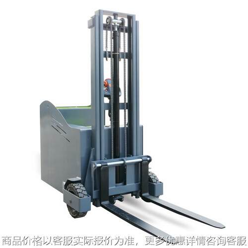 站驾式电动堆高车升降稳固承载力强快速升降式油缸可选22厚c型钢