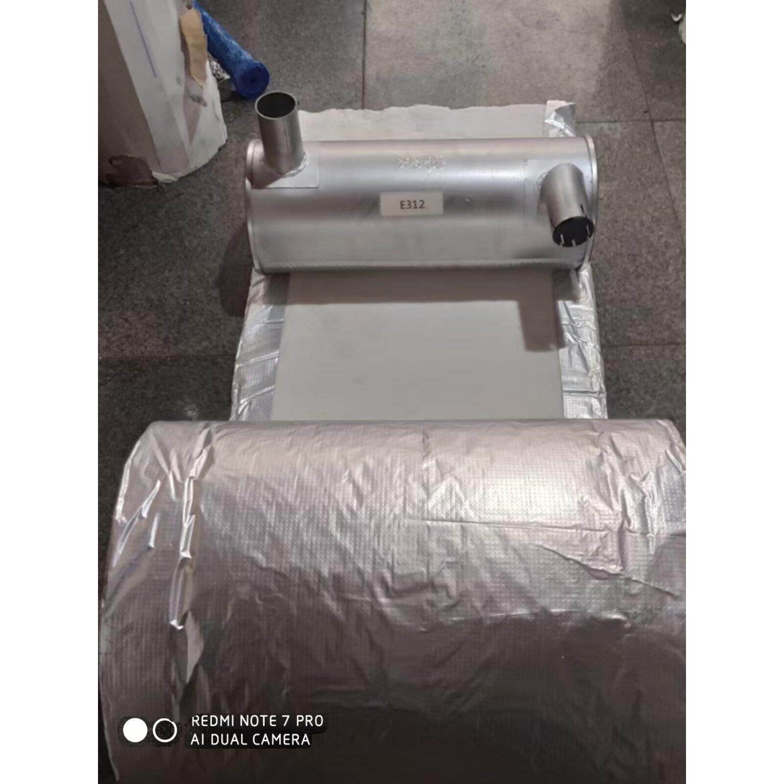 消声器隔热棉消音棉消音器石棉排气筒防火棉排气管隔音棉