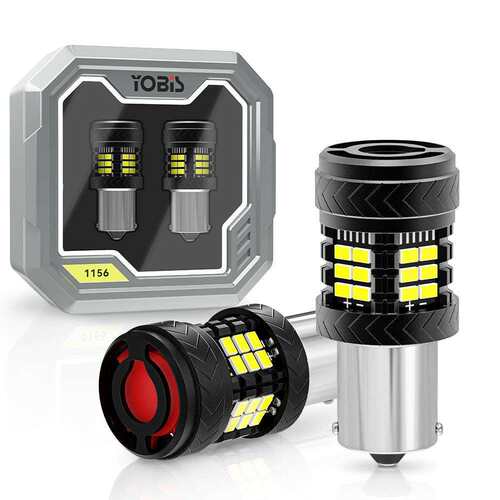 Yobis跨境汽车LED转向灯3020EMC-30SMD带风扇高流明26W刹车灯