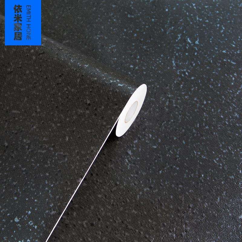 深灰色复古水泥墙PVC自粘墙纸壁个性商店文化墙贴皮波音片HMD9067