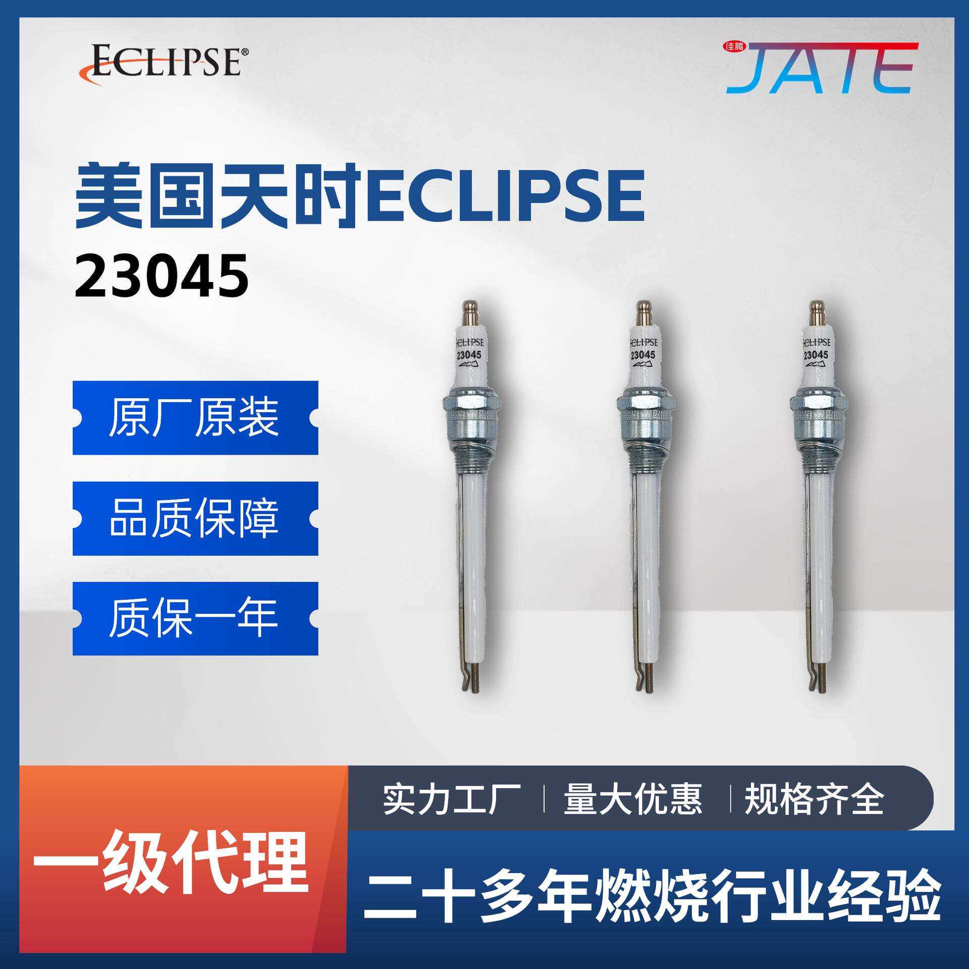 Eclipse天时打火针陶瓷 23045 烧嘴燃烧机配件点火电极工业点火棒