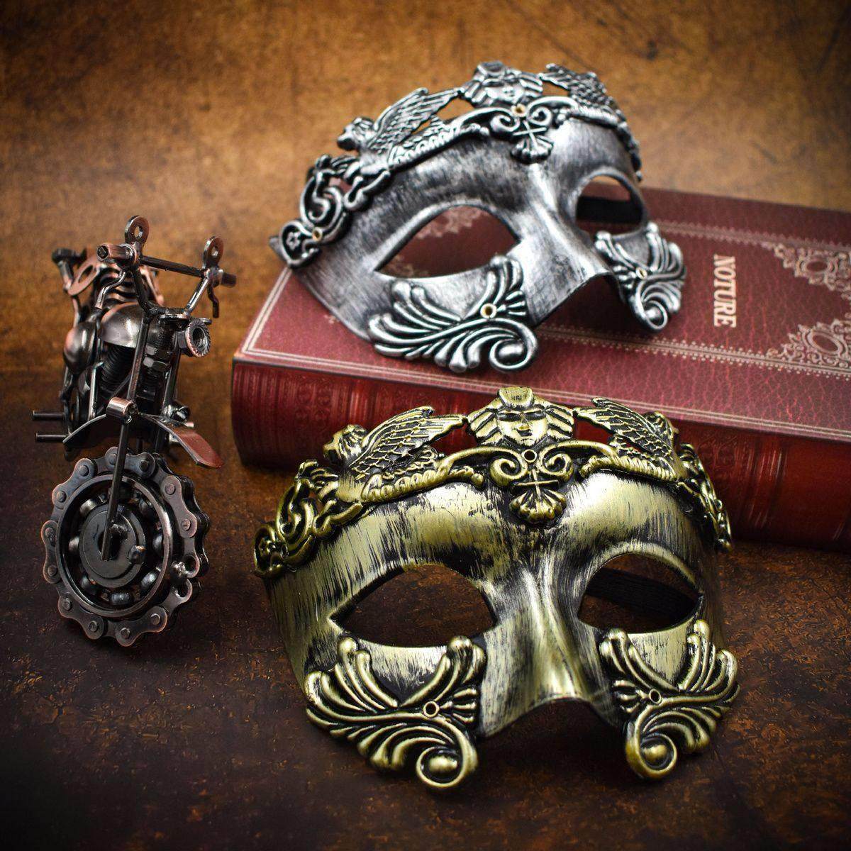 覆古罗马威尼斯半脸面具跨境万圣节魅影舞会派对,节庆用品/礼品,面具,淘宝优惠券,粉丝福利购,淘宝优惠卷