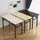 折叠桌子长方形培训桌户外摆摊桌商用会议长条桌简易餐桌学习书桌