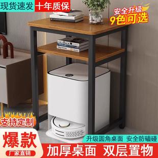 小型家用卧室长方形单人宿舍床边桌 桌子简易出租屋学习电脑桌台式