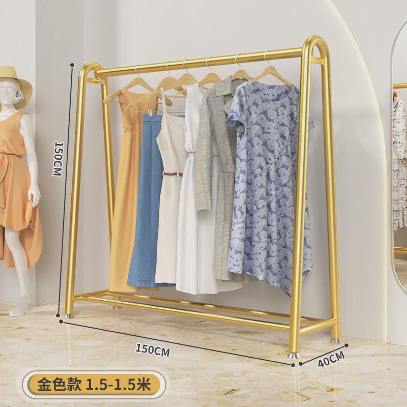 衣架落地立式衣帽架加粗卧室多功能置物I挂衣架家用加高耐用晾衣