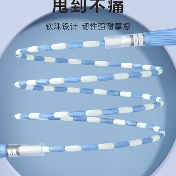 竹节跳绳儿童小学生专用幼儿园宝宝初学跳神一年级体育健身专业绳