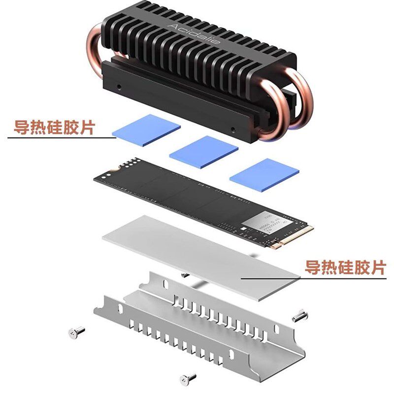 高导热硅胶d片散热软硅胶降温矽胶片绝缘脂垫片灯光贴片可裁剪m2