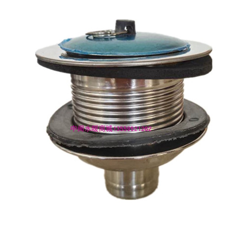 不锈钢拖把池下水器 排水管套装 洗衣池下水 过滤网排水.器 加大