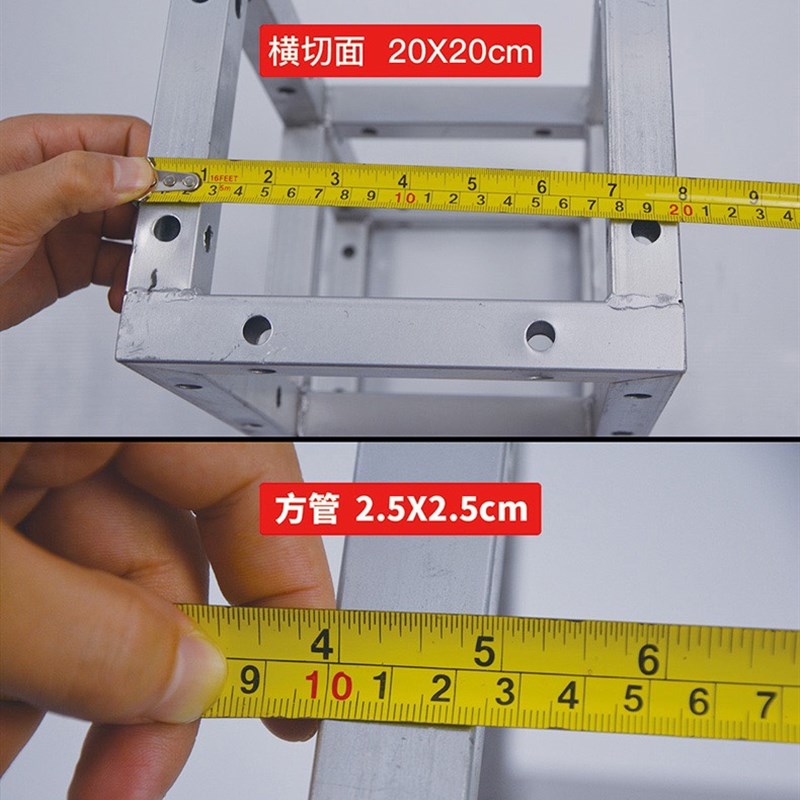 桁架婚庆背景f架热镀锌桁架舞台架子广告架子美食节展架方管小行