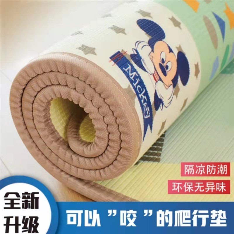 宝宝爬行垫加厚无味客厅婴t儿童防滑防水安全无毒超大号爬爬垫家