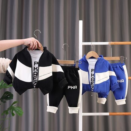 男宝宝春装1周岁8l一10六6半11九7个月春秋季婴儿衣服分体男孩套