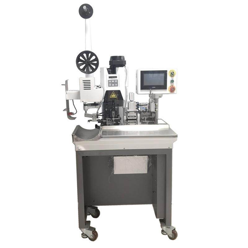 厂家自动理线剥皮打端一体机剥打机多股线脱皮压端机多股线包线机