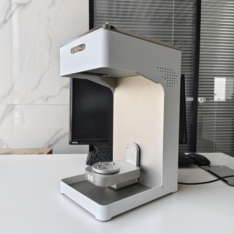 玉石镶嵌饰品自动转台珠宝三维扫描仪3d齿科牙模数码精准扫描仪器