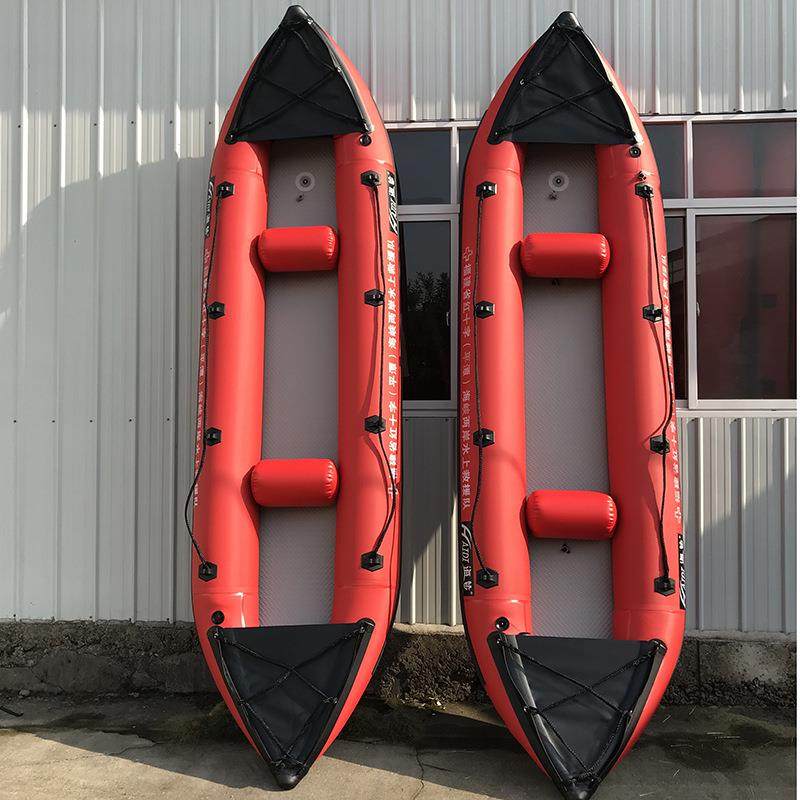 外贸漂流船 娱乐充气橡皮艇折叠休闲皮划艇 便携式钓鱼船皮筏
