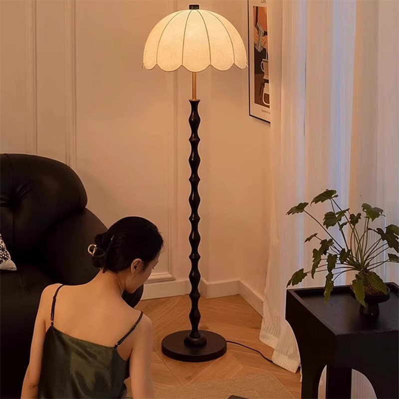 装饰落地灯客厅沙发旁法式复古高级感中古风氛围灯卧室床头灯台灯,家装灯饰光源,装饰落地灯,淘宝优惠券,粉丝福利购,淘宝优惠卷