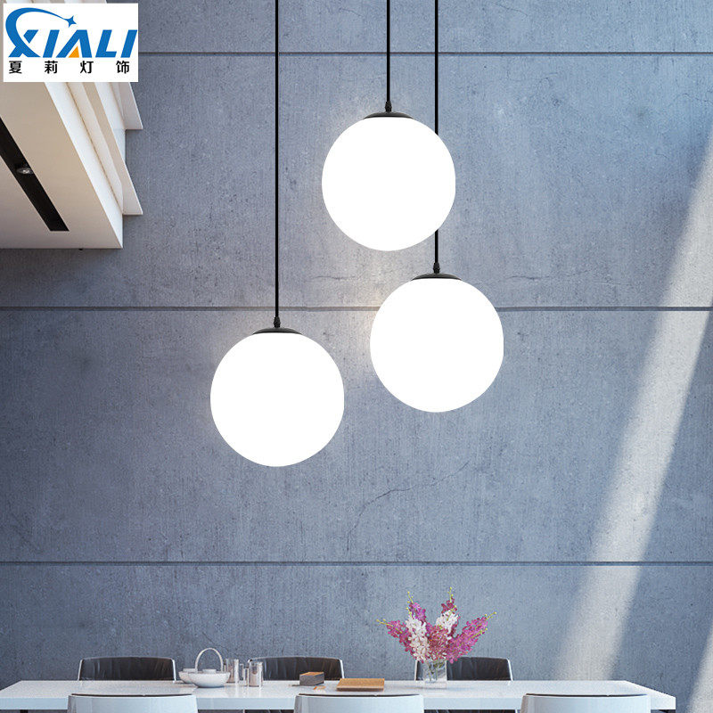 现代简约服装店吧台圆球玻璃吊灯餐厅楼梯灯创意个性球形泡泡吊灯,家装灯饰光源,客厅吊灯,淘宝优惠券,粉丝福利购,淘宝优惠卷