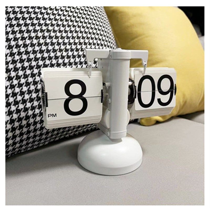 欧式复古天平自动翻页钟机械翻牌时钟家用客厅时尚座钟摆钟装饰品,家居饰品,座钟,淘宝优惠券,粉丝福利购,淘宝优惠卷