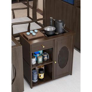 移动茶水柜茶台家用中式茶桌功夫茶具套装小茶车烧水壶一体茶几架