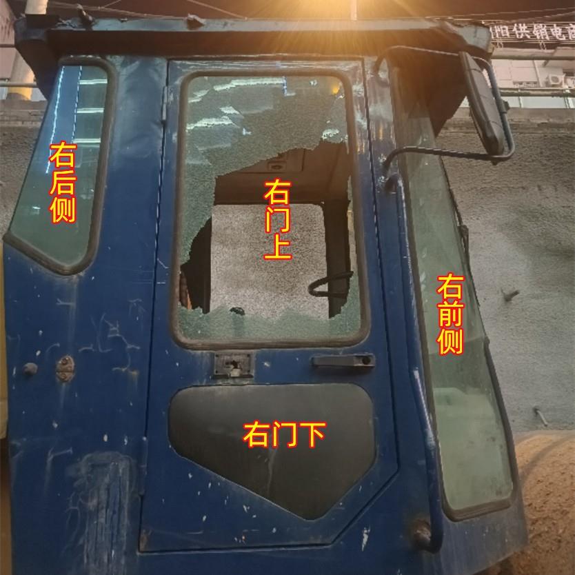 柳工压路机618A 620 622 614 616前挡风玻璃车门上下后档后侧玻璃