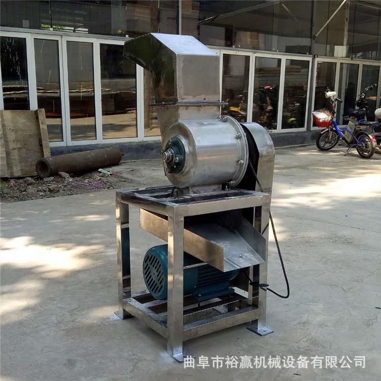 大型高粱玉米破碎机多功能苹果石榴打碎机全自动立式粉碎设备