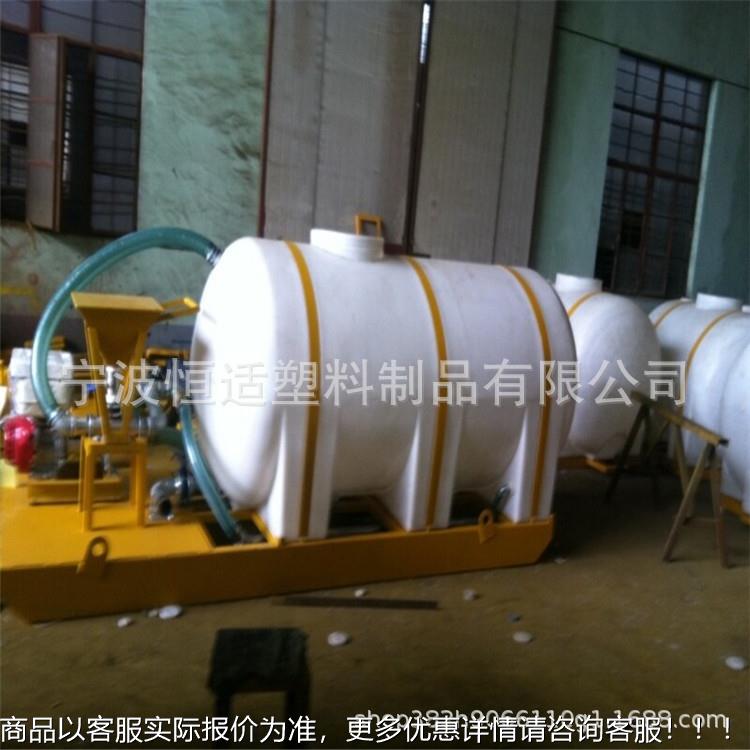 上海吨卧式泥浆运输罐/车载PE水箱/吨地埋罐/吨 2吨卧式桶