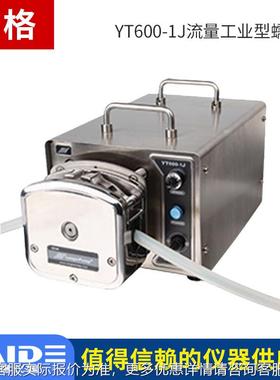 保定YT266/0-1J流量工业型蠕动泵多泵头串联600-10mlmin