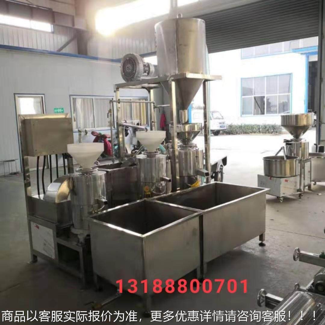 XSW厂家直销大型三磨联连浆机组黄 商用豆浆机 不锈钢立式三豆磨,清洗/食品/商业设备,豆制品加工设备,淘宝优惠券,粉丝福利购,淘宝优惠卷