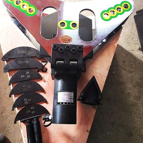 铜铝排折弯机电动液压弯排机PLW-125平立弯二合一母排母线加工机*