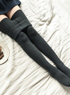 直角真跟脚型羊绒裤袜女秋冬薄绒高弹内搭裤袜深灰色袜子女羊毛袜