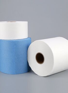 厂促无尘擦拭纸洁净纸除尘吸油吸水纸z工业纸500张一卷253.8cm蓝