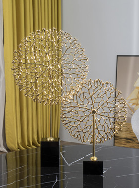 北欧轻奢纯铜鹿摆件家居客厅玄关书柜电视柜酒柜装饰品美式样板间