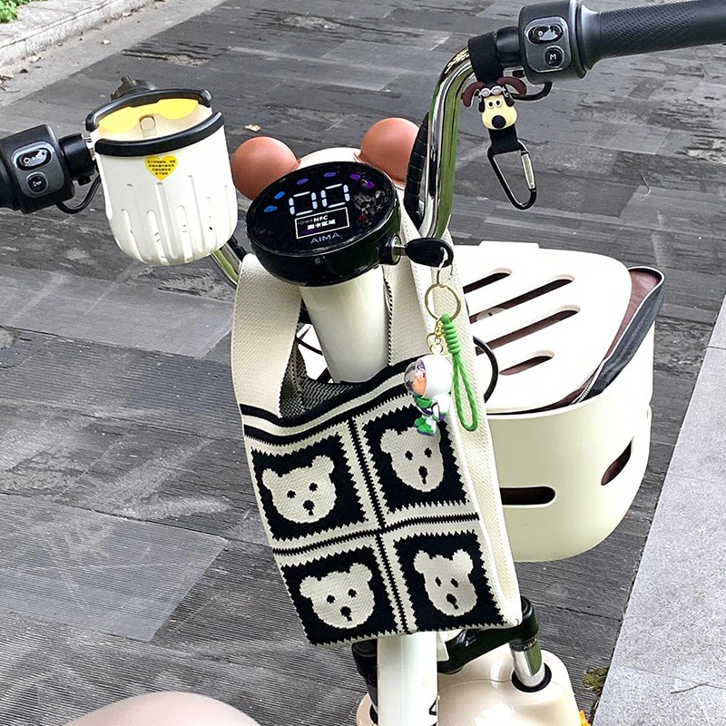 电动车前置e挂包放东西储物收纳神器手机挂袋电动车自行车通用物