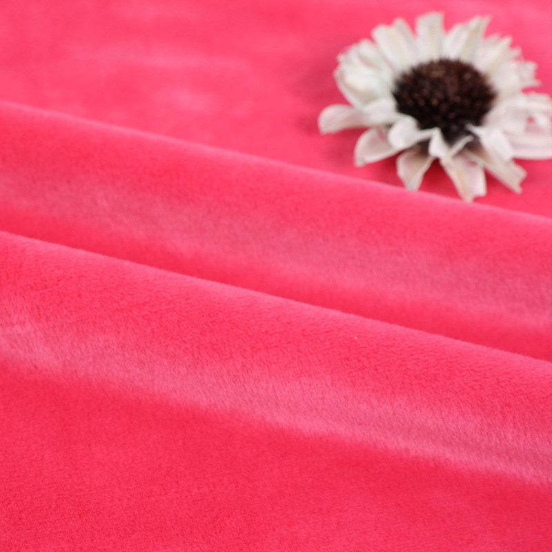 双面绒 双面弹力超柔银狐绒复合 绒布 秋冬卫衣面料 沙发套抱枕布