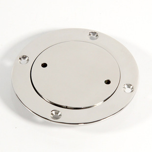 圆形检查盖检测口灯罩甲板圆盘 316不锈钢船用游艇钓鱼艇五金配件