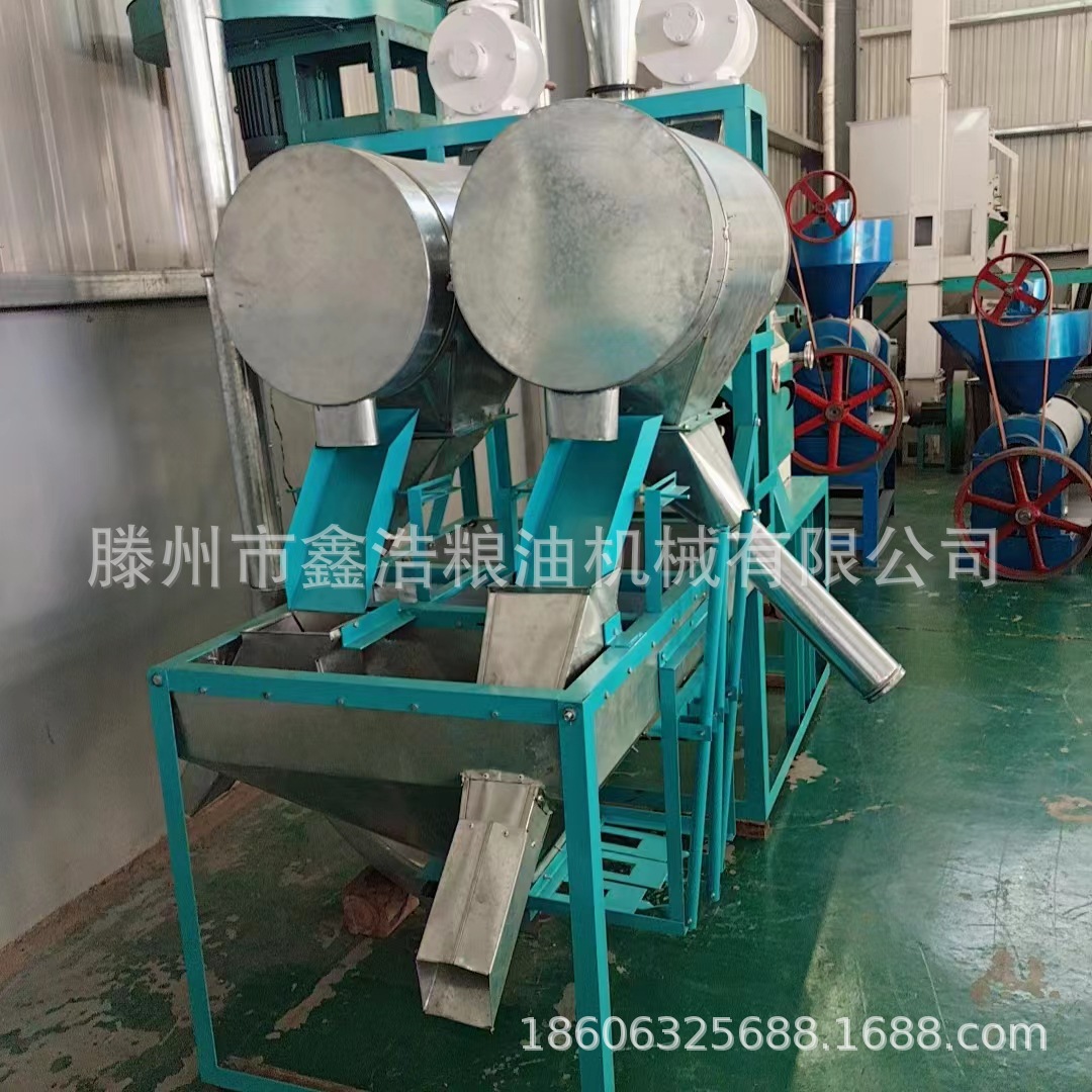 小型钢磨磨面机 双罗玉米面粉机单机小麦磨粉机