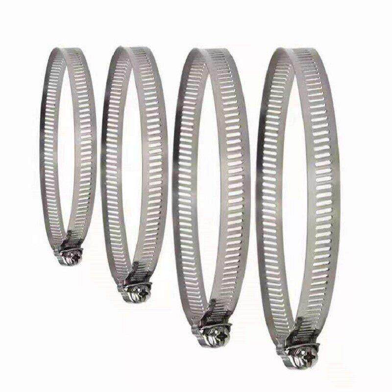 包邮20条装304不锈钢喉箍圈 201不锈钢抱箍圈 不锈钢捆带 喉箍